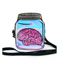 Brain In A Jar Crossbody Bag