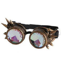 Spiky Steampunk Kaleidoscope Goggles