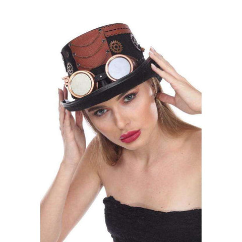Steampunk Hat with Goggles – AbracadabraNYC