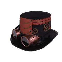 Steampunk Hat with Goggles