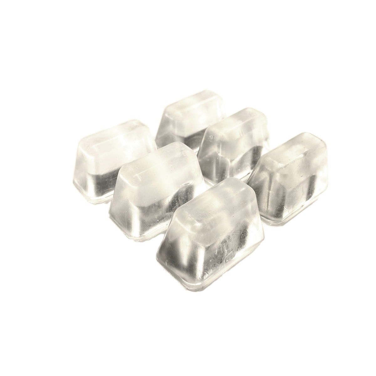 Floating Silicone Rubber Ice Cube Prop - 6 PIECES - 6 Pieces