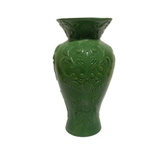 SMASHProps Breakaway Large Georgian Vase 7.5 Inch - DARK GREEN opaque - Dark Green Opaque