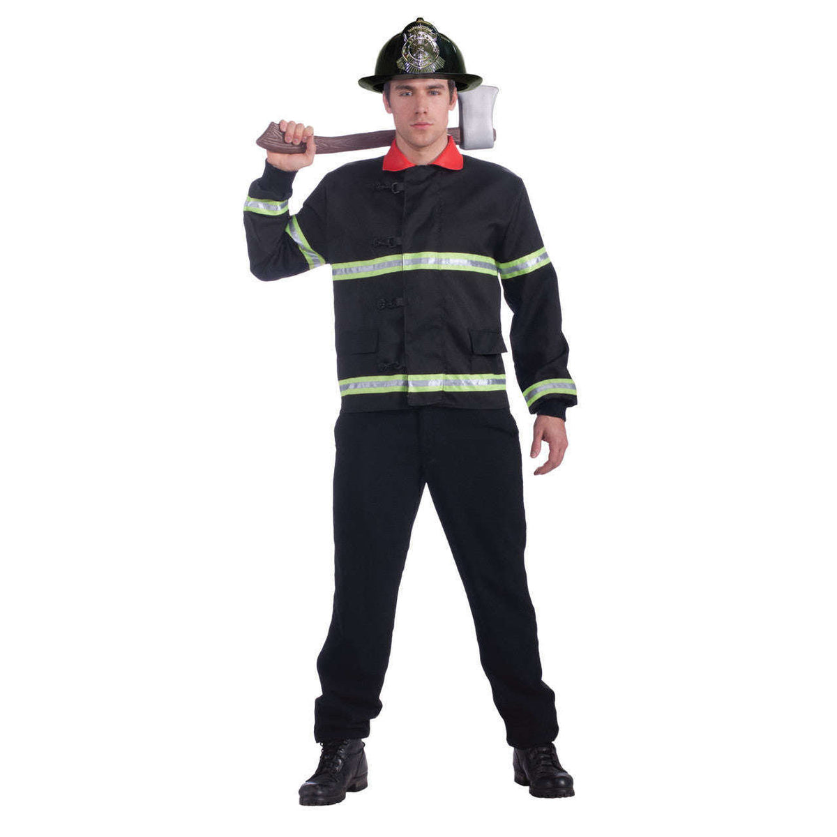 Firefighter Coat Adult Costume