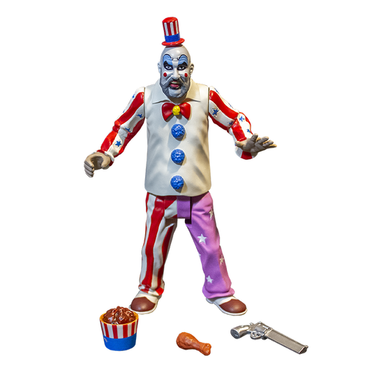 House of 1000 Corpses Finger Lickin' Pistol Whippin' Captain Spaulding 5" Collectible Action Figure 700