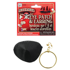 Pirate Patch and Earring Set