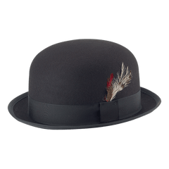 Black Laurel Derby Hat
