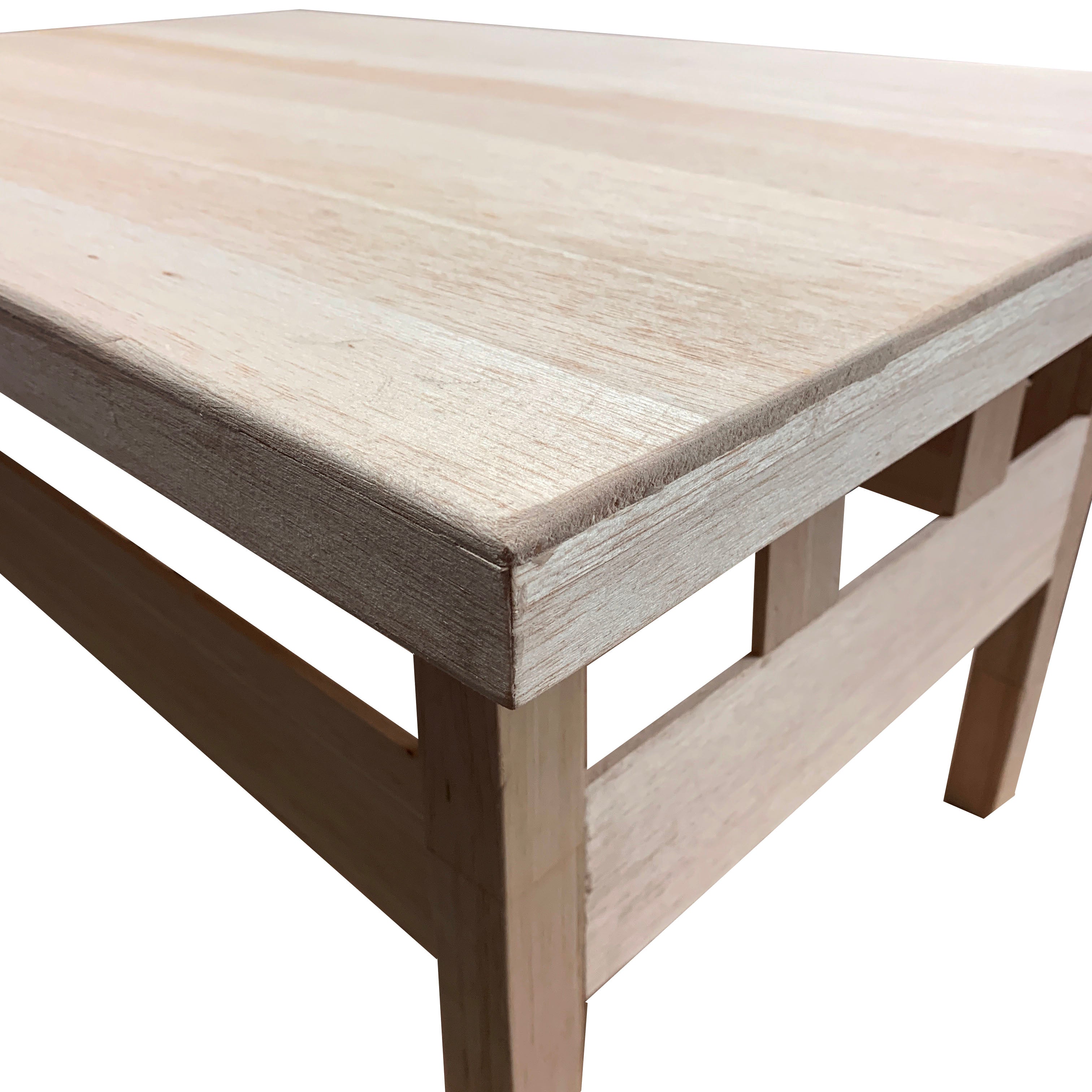 SMASHProps Breakaway Balsa Wood Coffee Table Smashable Stunt Prop - NATURAL - Natural