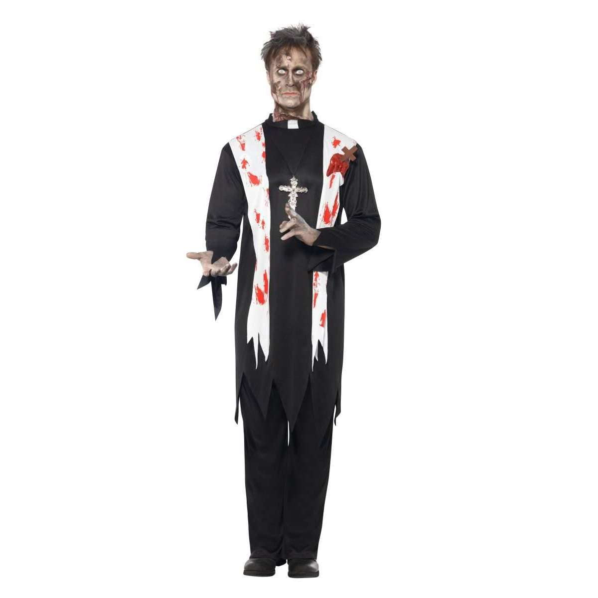 Father of Death Zombie Priest Adult Costume