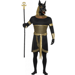 Deluxe Ancient Anubis The Jackal Adult Costume w/ Matching Mask