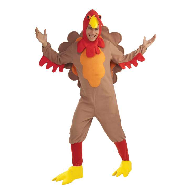 Fleece Turkey  Adult Costume