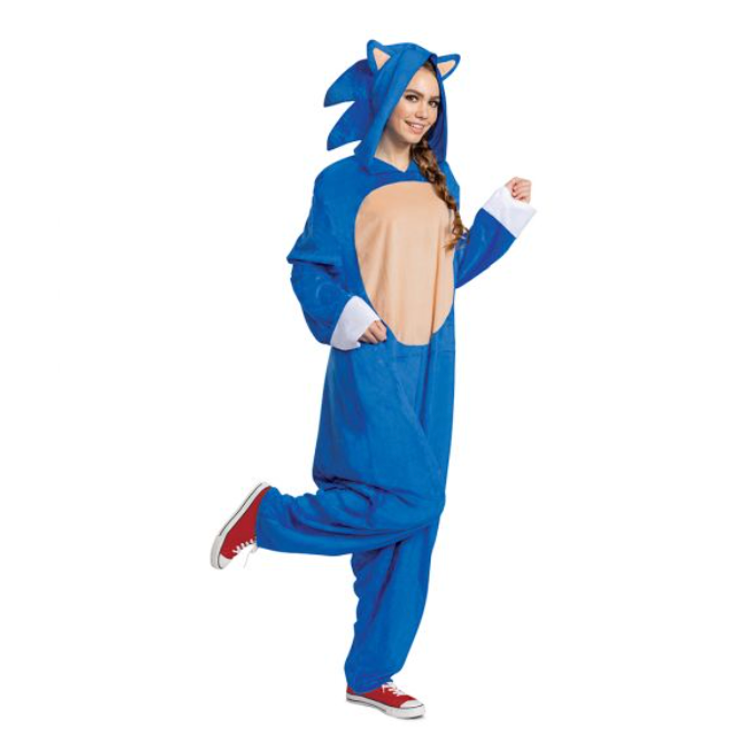 Sonic Movie Adult Onesie Pajama Costume – AbracadabraNYC