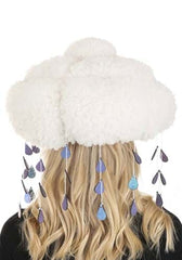 Rain Cloud Plush Hat