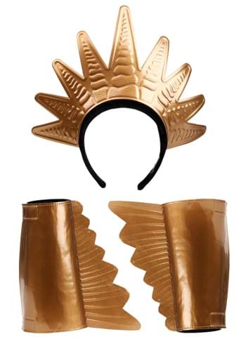 Poseidon Costume Kit w/ Crown & Wrist Accessories