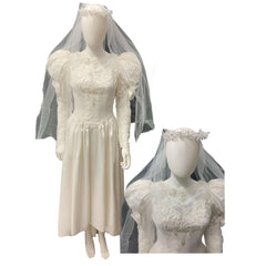1980’s Wedding Dress XS