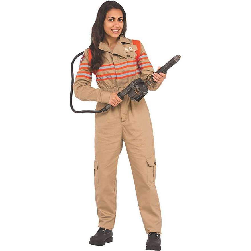 Grand Heritage Ultimate Ghostbusters 3 Women's Adult Costume w/ Inflatable Proton Pack Gun