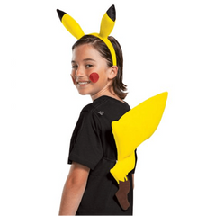 Adult Pikachu Headband & Tail Kit