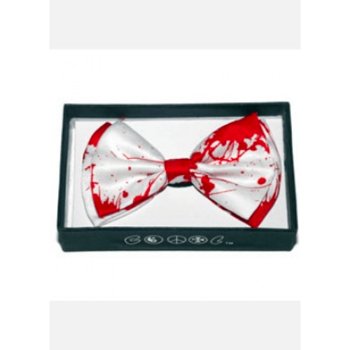 Blood Spatter Bow Tie