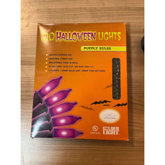 100 CT. Purple Halloween Lights