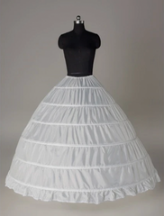 Deluxe Underskirt Petticoat White Size Standard