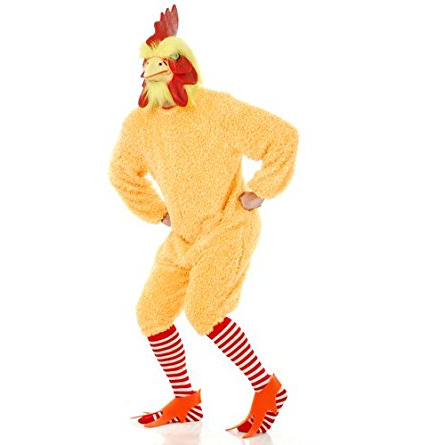 Rockin Rooster One Piece Men's Plus Size Costume