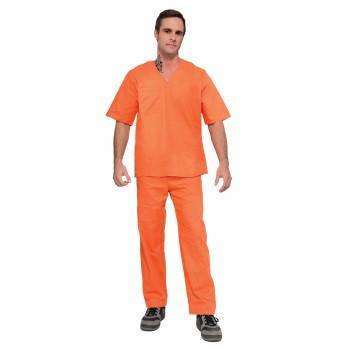 Orange Prisoner Suit Adult Costume