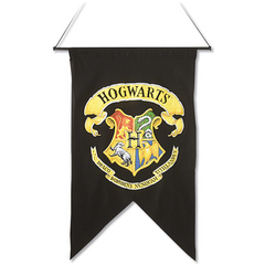 Harry Potter Polyester Hogwarts Houses Banners