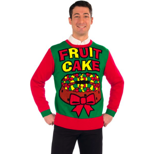 Fruit Cake Ugly Christmas Sweater