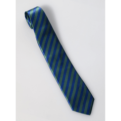 Green/Blue Striped Necktie