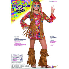 Peace Lovin' Hippie Child Costume