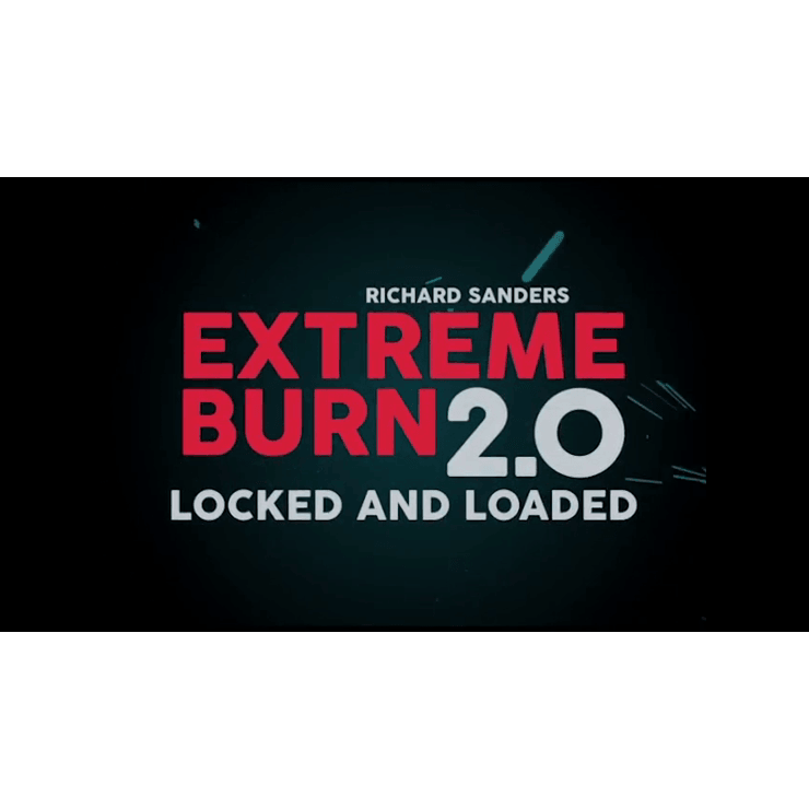 Extreme Burn 2.0: Locked & Loaded (Gimmicks and Online Instructions) by Richard Sanders