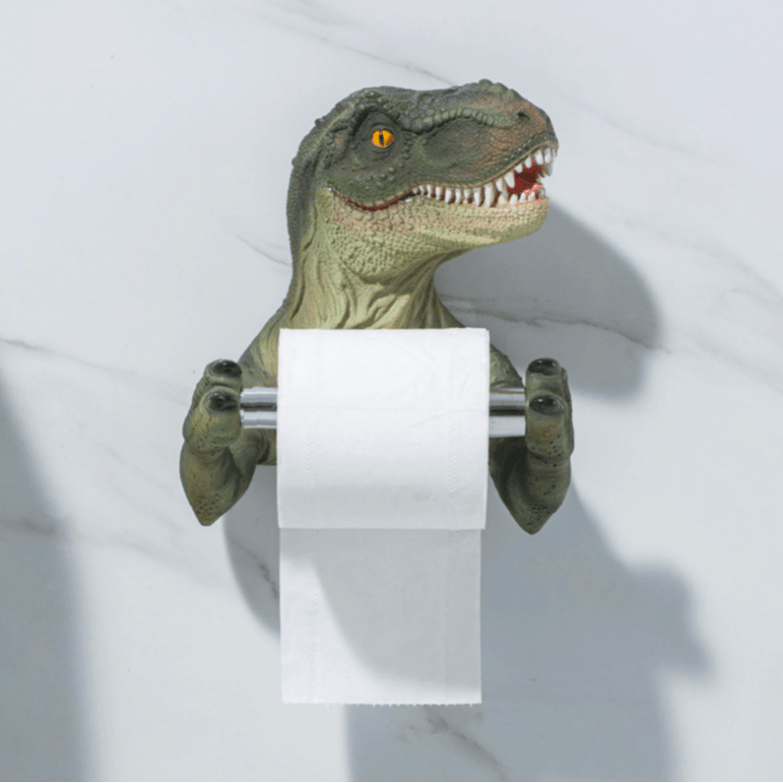 Dinosaur Toilet Paper Rack