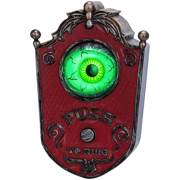 Red Animated Eyeball Door Bell
