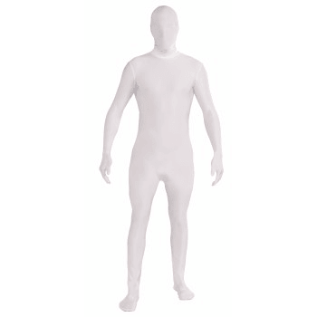 White Disappearing Man XL Adult Costume