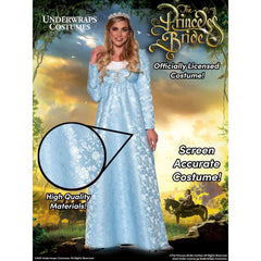 The Princess Bride Buttercup Wedding Dress Adult Costume Medium The Princess Bride Buttercup Wedding Dress Adult Costume Medium