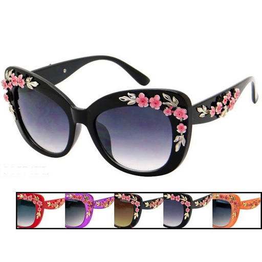 Floral Frames Sunglasses