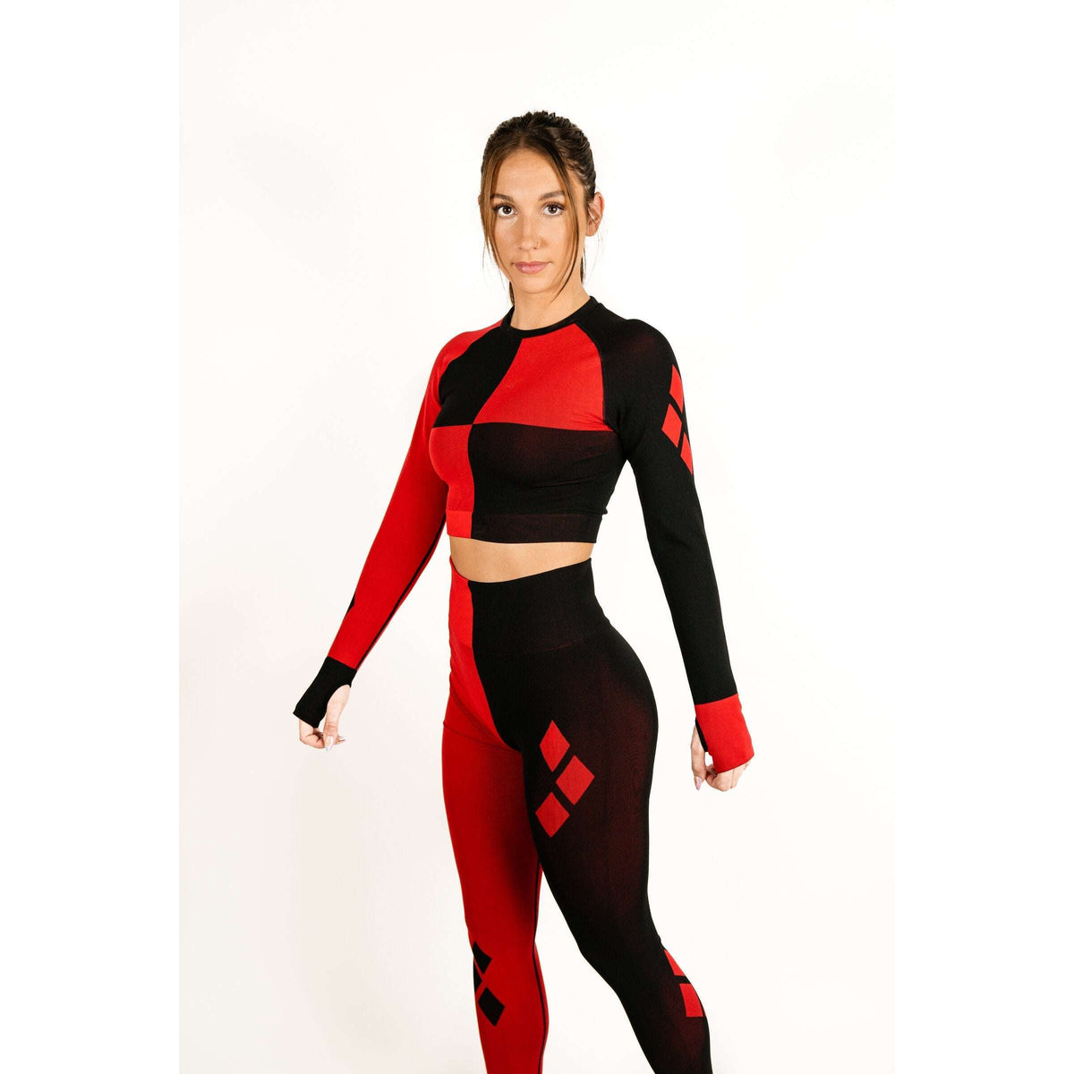 Harley Quinn 2 Piece Athletic Legging Set