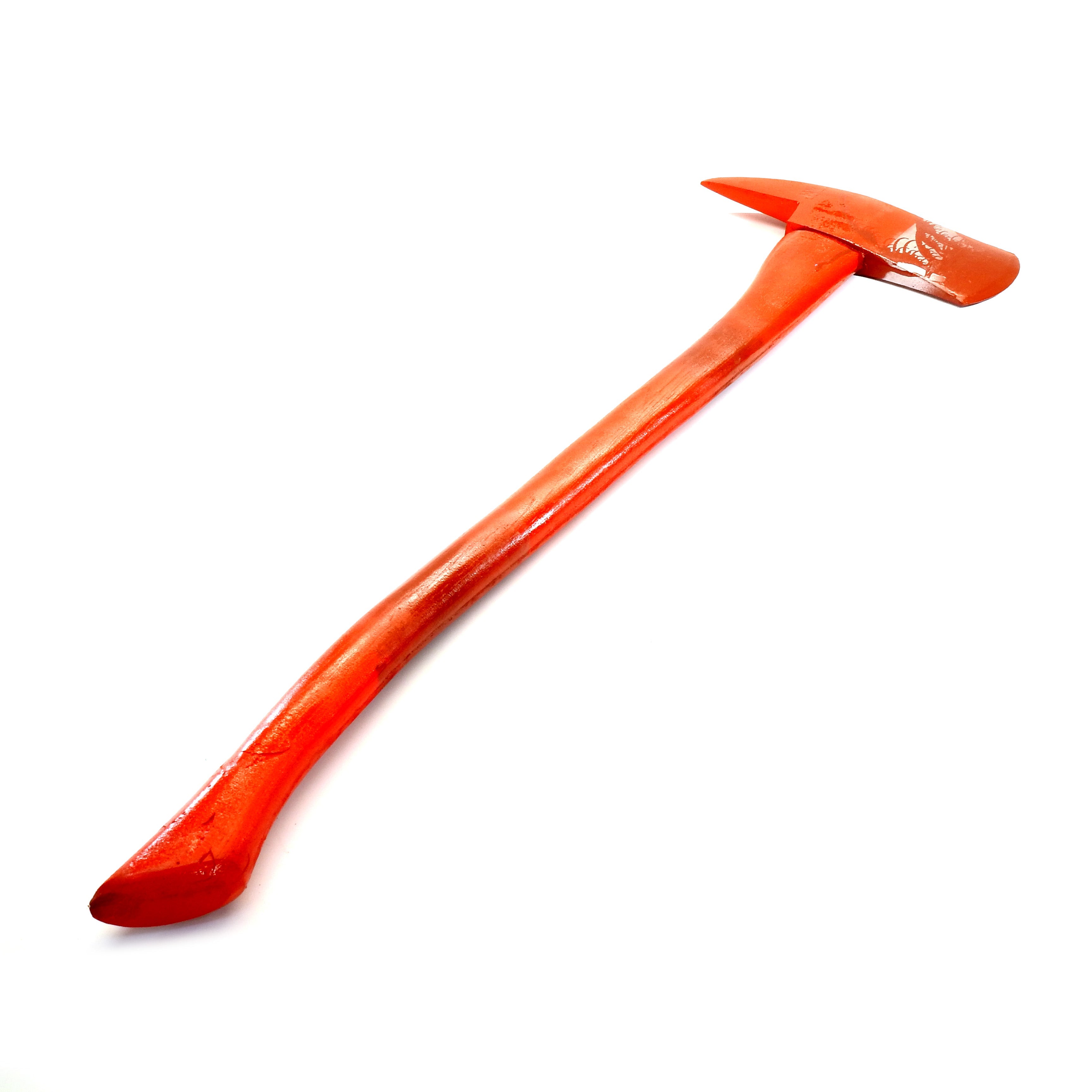 36 Inch Firefighter / Fireman's Axe Urethane Foam Rubber Stunt Prop - BLOODY - Bloodied Red and Silver Head with Red Handle