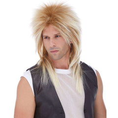 Long Rocker Mullet Style Layered Wig