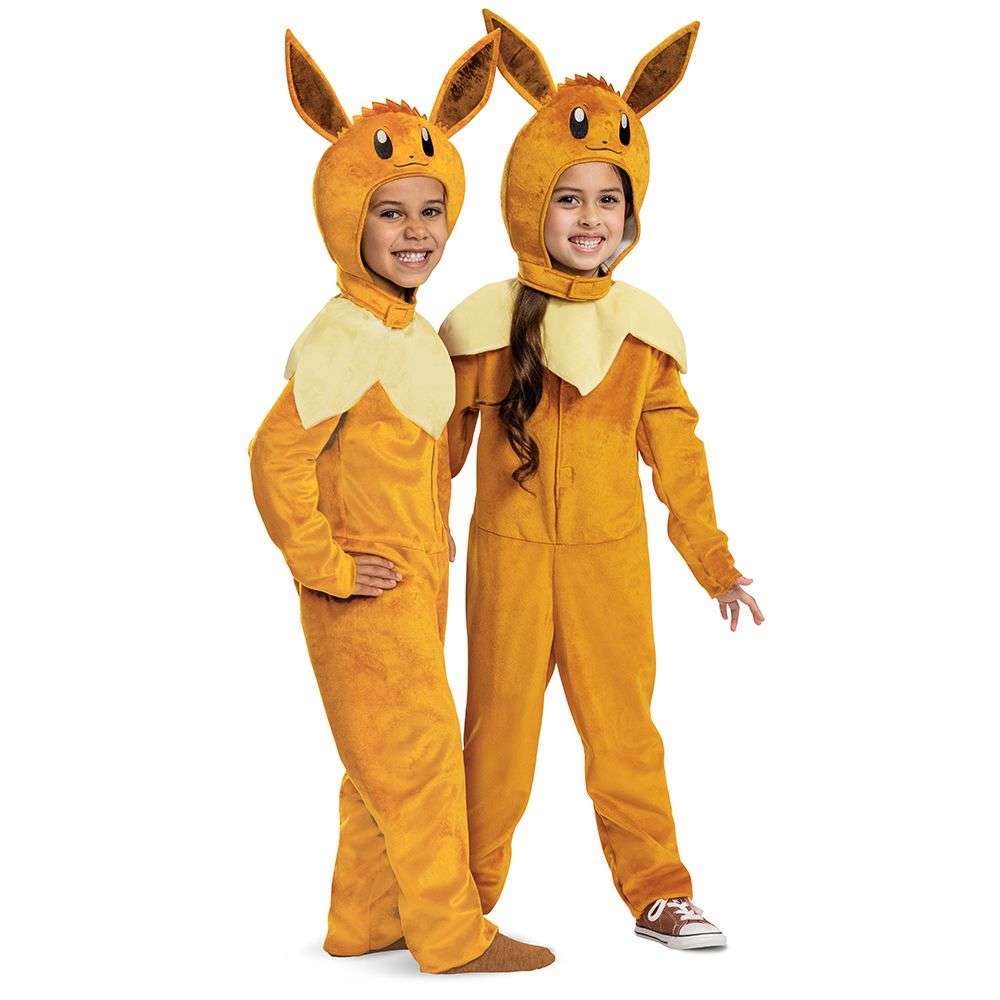 Pokémon Eevee Toddler Onesie Pajama Costume