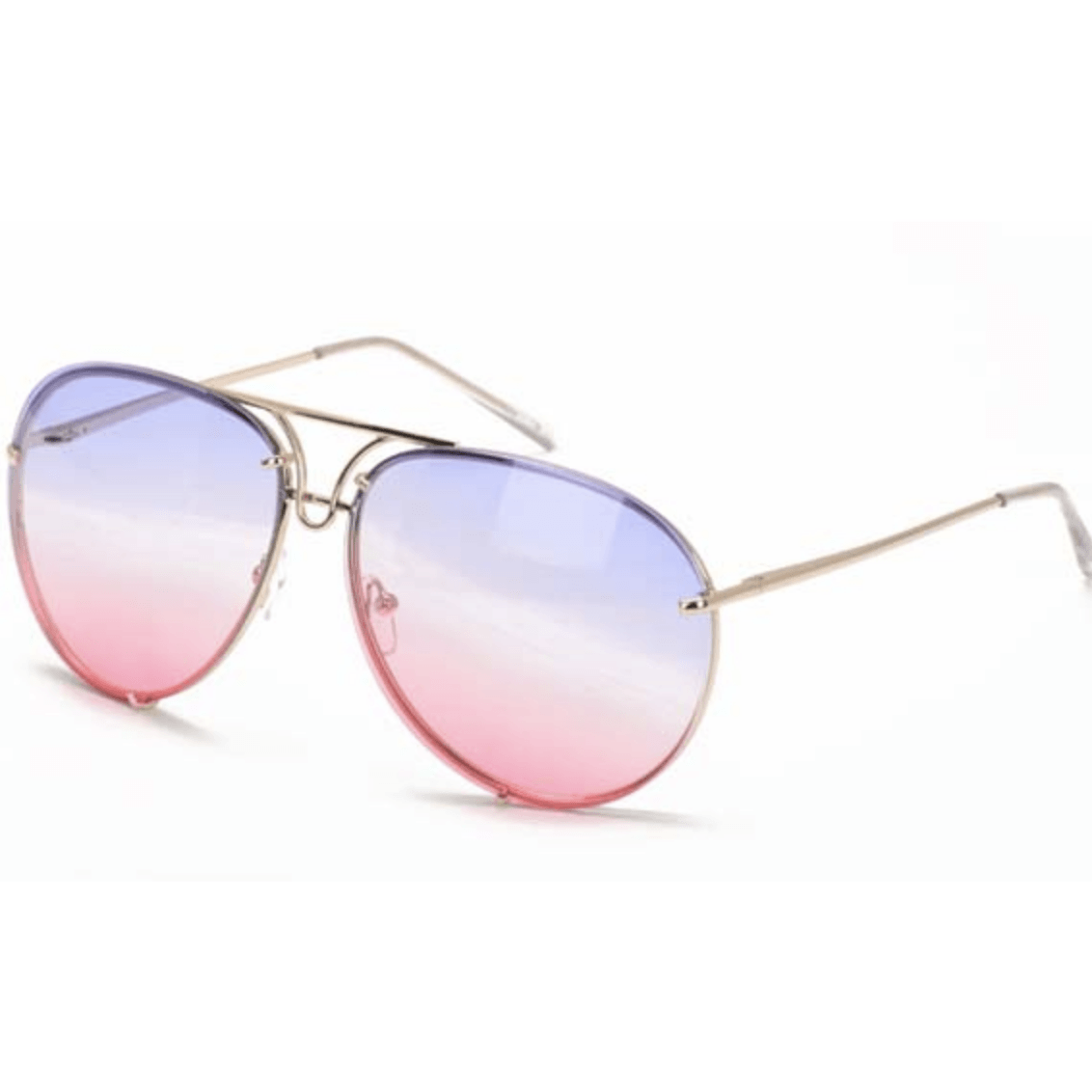 Aviator Ocean Lens Sunglasses