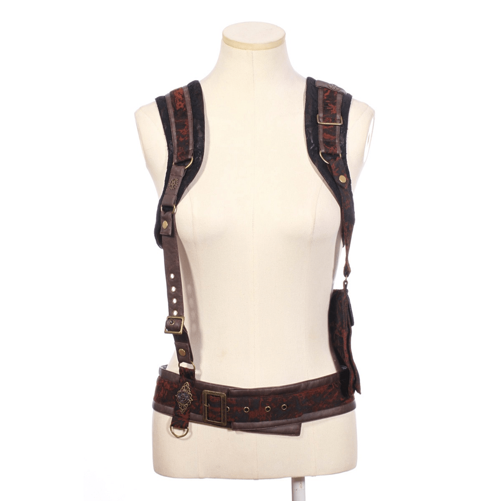 Steampumk Harness with Pouch
