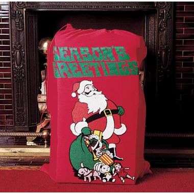 Oversized Santa Christmas Bag