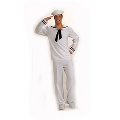 Anchors Aweigh Navy Sailors Uniform Adult Costume