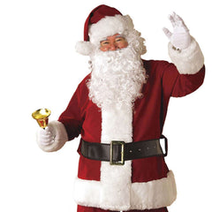 Crimson Regal Santa Suit Adult Costume