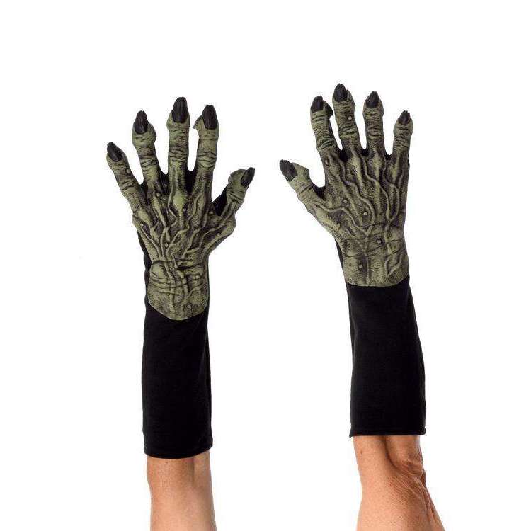 Green Witch Monster Gloves
