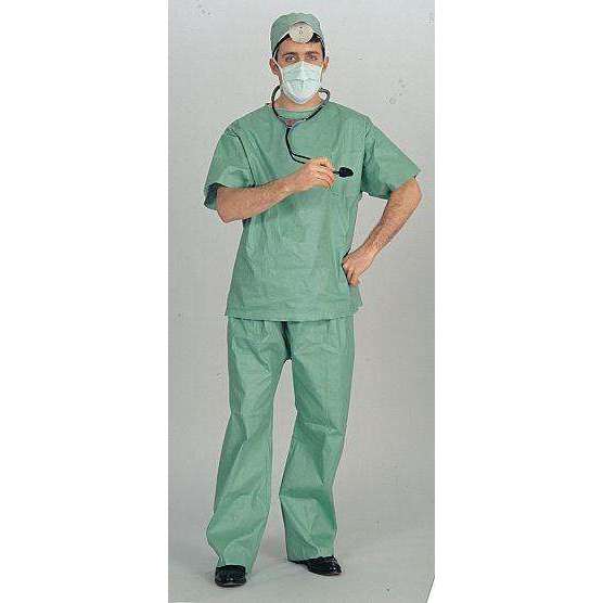 Basic Doctor Scrubs Adult Costume