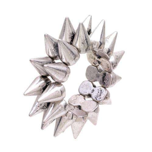 Spiked Double Row Bracelet
