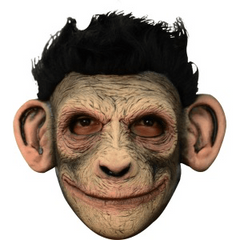 Smiley Monkey Mask