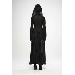 Darkmoon Cage Yarn Long Coat- XL