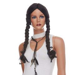 Long Braided Pigtail Cosplay Wig